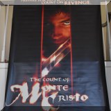 C10. Large scale Count of Monte Cristo movie banner. 